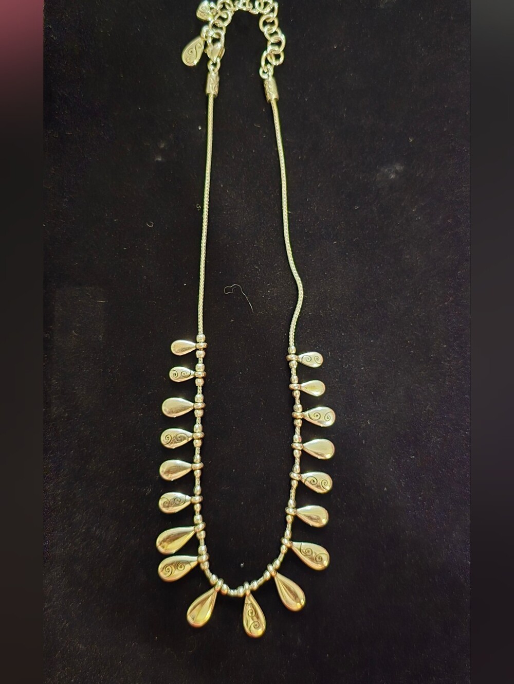 Brighton Gold-Tone Teardrop Pendant Necklace